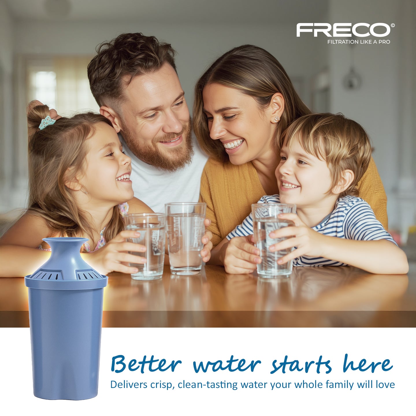 Freco Replacement Lead Removal Water Filters for Pitchers