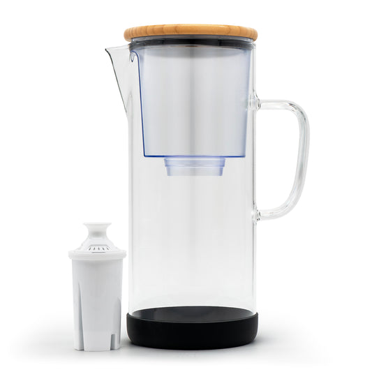 Freco 14 Cup/3.5L Glass Water Filter Pitcher