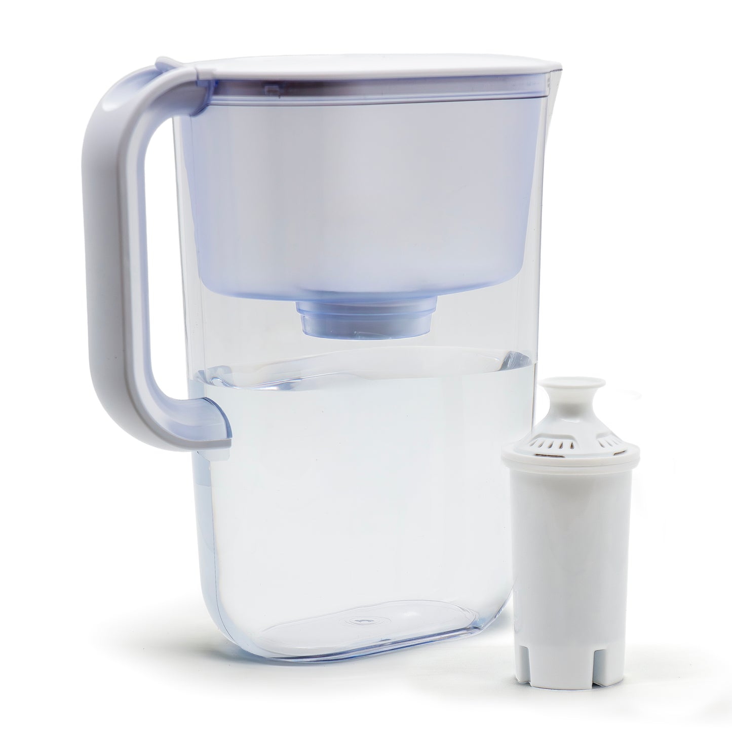 Freco 10.5 Cup/2.5L Water Filter Pitcher – White