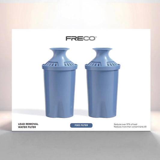 Freco Replacement Lead Removal Water Filters for Pitchers